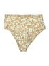 Everlane Floral Tan Swimsuit Bottoms Size L - photo 1
