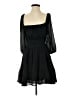 Unbranded 100% Polyester Black Cocktail Dress Size S - photo 1