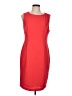 Calvin Klein Solid Red Cocktail Dress Size 12 - photo 1