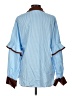 Unbranded 100% Polyester Blue 3/4 Sleeve Blouse Size M - photo 2