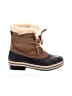 Pawz 100% Leather Brown Rain Boots Size 8 - photo 1