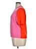 Boden Color Block Pink Cardigan Size XL - photo 5