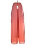 Inclán Studio 100% Silk Color Block Orange Silk Pants Size XS - photo 2