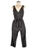 ALLSAINTS 100% Viscose Hearts Black Jumpsuit Size M - photo 1