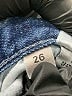 GRLFRND 100% Cotton Stars Blue Jeans Size 26 waist - photo 6