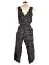 ALLSAINTS 100% Viscose Hearts Black Jumpsuit Size M - photo 2