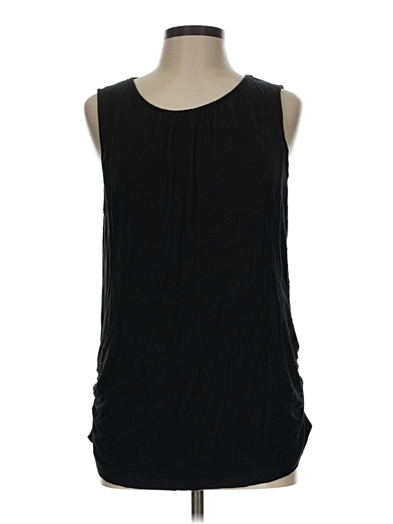 Pre-owned Ekouaer Sleeveless T-shirt In Black