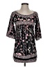 BCBGMAXAZRIA Black 3/4 Sleeve Blouse Size XS - photo 1