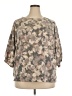 Zac & Rachel Gray 3/4 Sleeve Blouse Size 2X - photo 1
