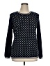 Nautica 100% Cotton Polka Dots Blue Pullover Sweater Size XL - photo 1