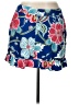 BW Sport 100% Polyester Tropical Blue Casual Skirt Size 12 - photo 1