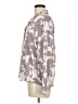 Nordstrom Rack 100% Polyester Floral Purple Long Sleeve Blouse Size M - photo 5