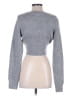 Emory Park 100% Acrylic Gray Cardigan Size S - photo 2