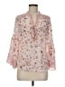 Hale Bob Pink 3/4 Sleeve Blouse Size M - photo 1