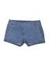 Theory 100% Cotton Solid Blue Denim Shorts Size 30 waist - photo 1