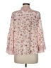 Hale Bob Pink 3/4 Sleeve Blouse Size M - photo 2