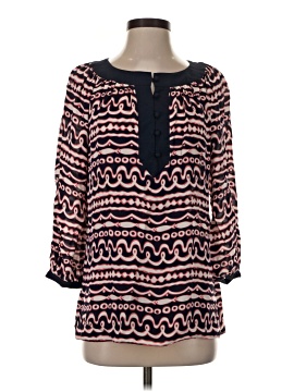 Vineyard Vines 3/4 Sleeve Silk Top
