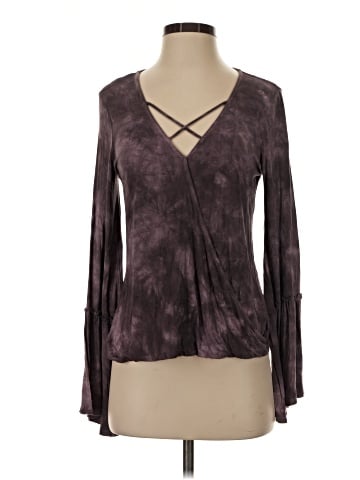 American Eagle Outfitters Long Sleeve Blouse (view 1)