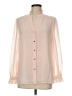 Catherine Malandrino Ivory Long Sleeve Blouse Size M - photo 1