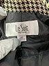 Le Suit 100% Polyester Houndstooth Gold Jacket Size 8 Petite - photo 6