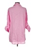 Love Tree Pink 3/4 Sleeve Button-Down Shirt Size S - photo 2