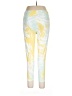 Fabletics Print Yellow Active Pants Size XL - photo 2