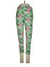 Time and Tru Tropical Green Leggings Size S - photo 1