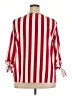Unbranded 100% Polyester Red 3/4 Sleeve Blouse Size 2X - photo 2