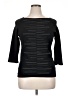 Classiques Entier Black 3/4 Sleeve Top Size XL (estimated) - photo 1
