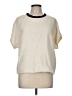 Rag & Bone Ivory Short Sleeve Top Size M - photo 1