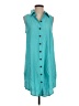 Boho Chic Teal Casual Dress Size XS - photo 1