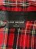 Lane Bryant Plaid Red Blazer Size 20 - photo 6