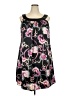 Torrid 100% Polyester Paisley Black Cocktail Dress Size 20 Plus - photo 1
