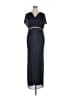 Mac Duggal Silver Cocktail Dress Size 16 - photo 1
