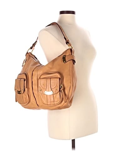B Makowsky Leather Hobo (view 2)