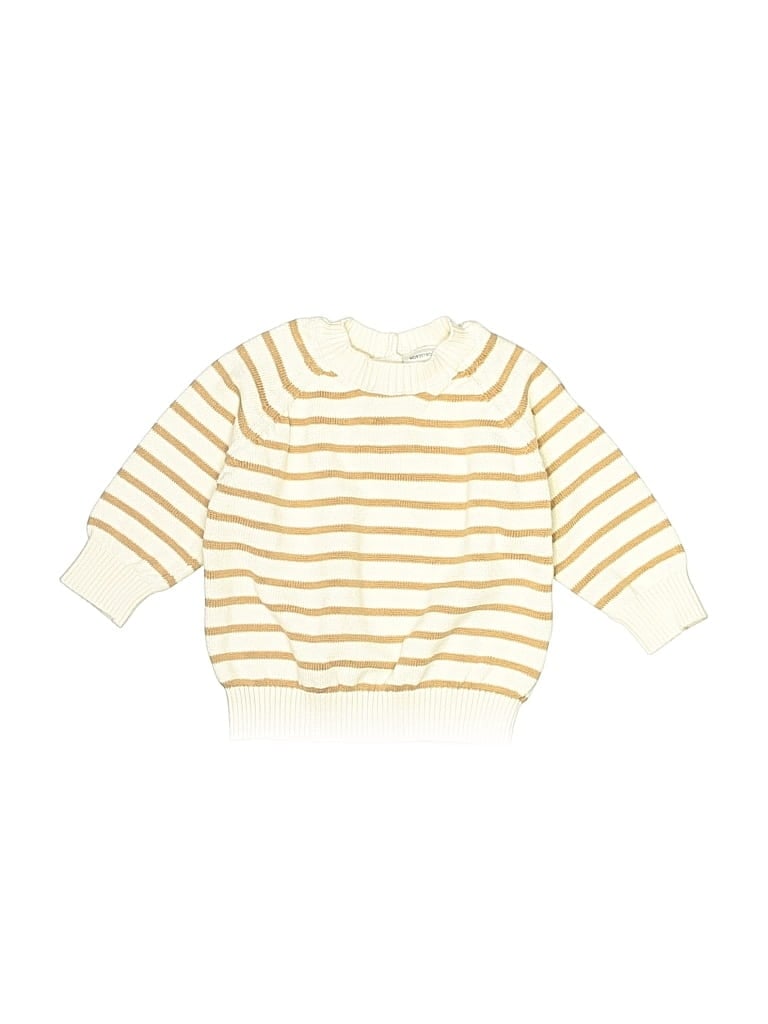Pre-owned Nordstrom Babies' Pullover Sweater In Yellow
