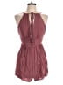TOBI Solid Burgundy Romper Size L - photo 1