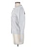 Theory 100% Wool Silver Long Sleeve Blouse Size S - photo 5
