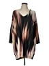 Alembika Brown 3/4 Sleeve Blouse Size L - photo 1