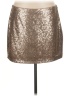 Gap Outlet 100% Polyester Metallic Gold Formal Skirt Size 8 - photo 1