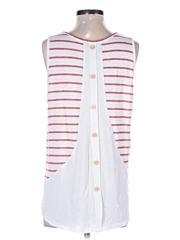 Pink Clover Sleeveless Top (view 2)