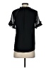 1.State 100% Polyester Black Short Sleeve Blouse Size XS - photo 2