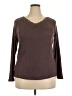 Maurices Brown Long Sleeve Top Size XXL - photo 1