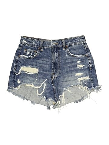 Zara Denim Shorts (view 1)