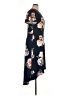 Fortune + Ivy Floral Black Blue Casual Dress Size 1X - photo 4