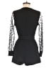 Shein Polka Dots Black Romper Size 6 - photo 2