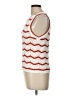 Veronica Beard Chevron-herringbone White Sweater Vest Size L - photo 5