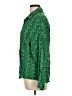 Assorted Brands 100% Rayon Paisley Green Long Sleeve Blouse Size L - photo 5