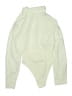 Cider Solid Ivory Bodysuit Size S - photo 2
