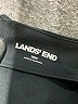 Lands' End Solid Black Casual Dress Size 18 - photo 7